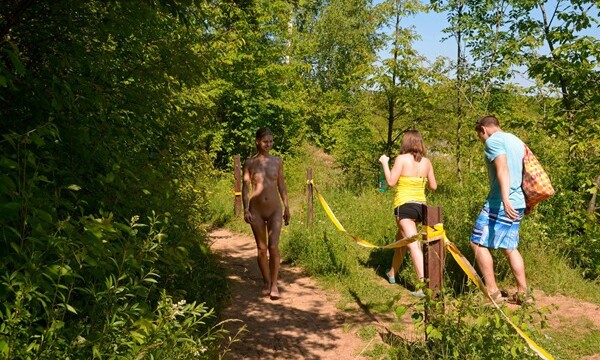 First Naked Hike